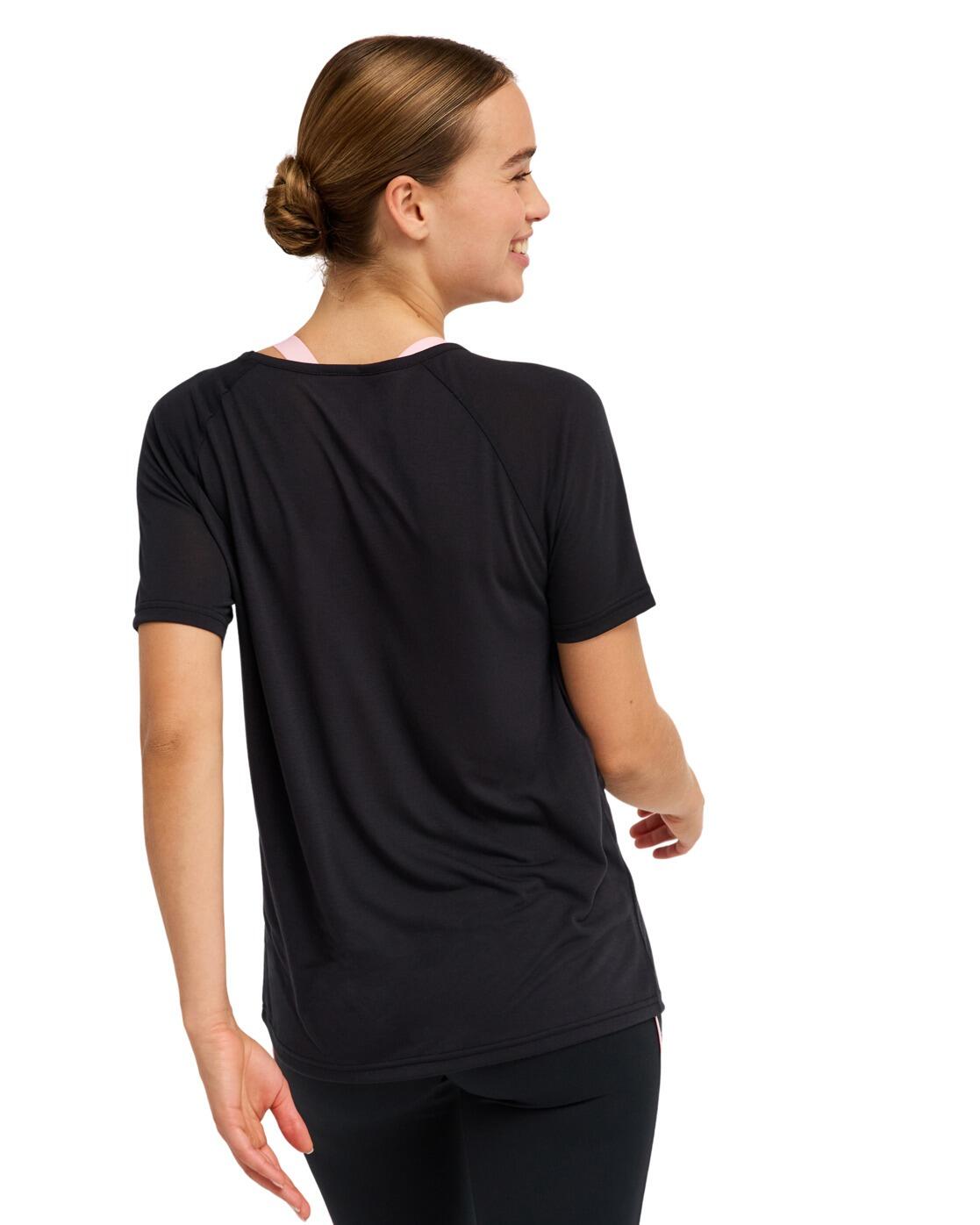 Camiseta técnica EVERYDAY FLOW Negro Mujer 2/4