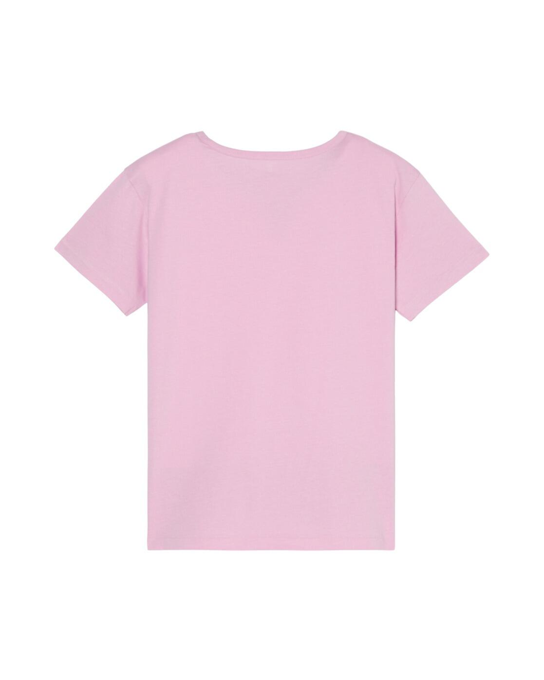 T-Shirt manches courtes LILYREGULAR NIGHT Rose Fille 2/3