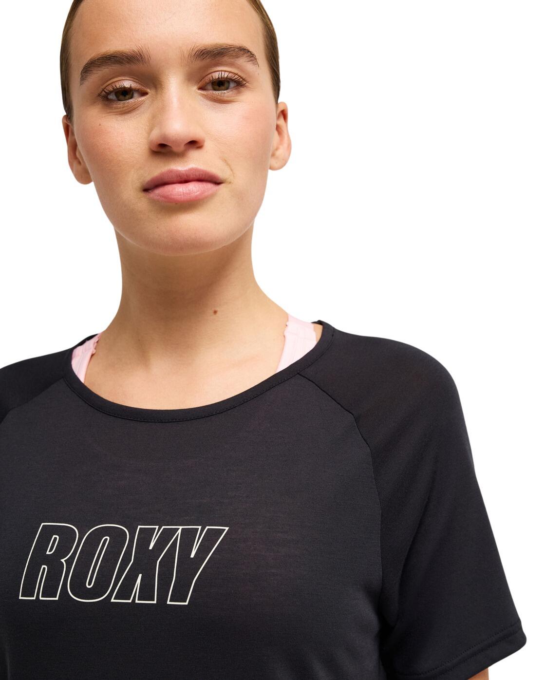 Camiseta técnica EVERYDAY FLOW Negro Mujer 4/4