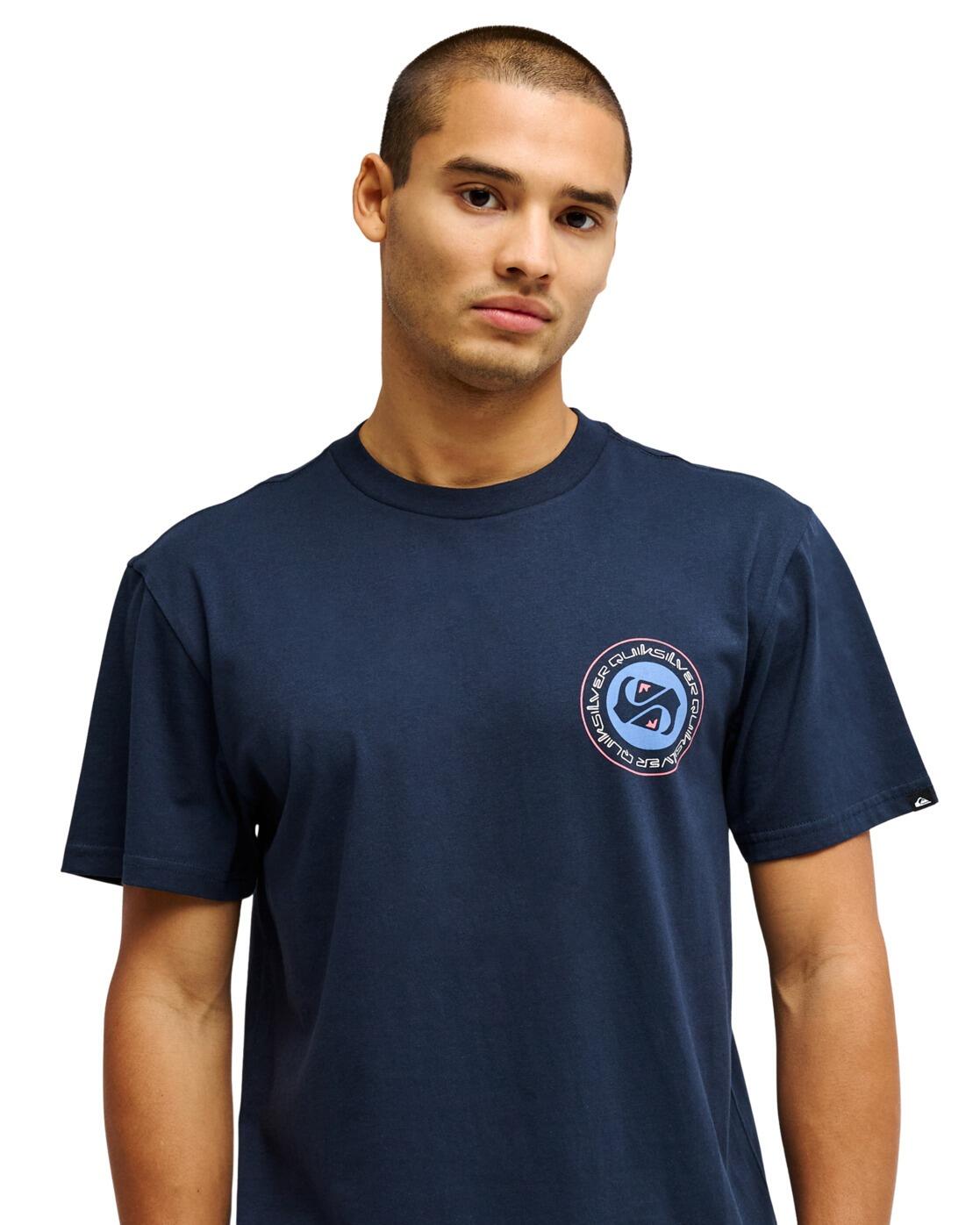 Camiseta de manga corta EV DUALITY Azul Hombre 4/4