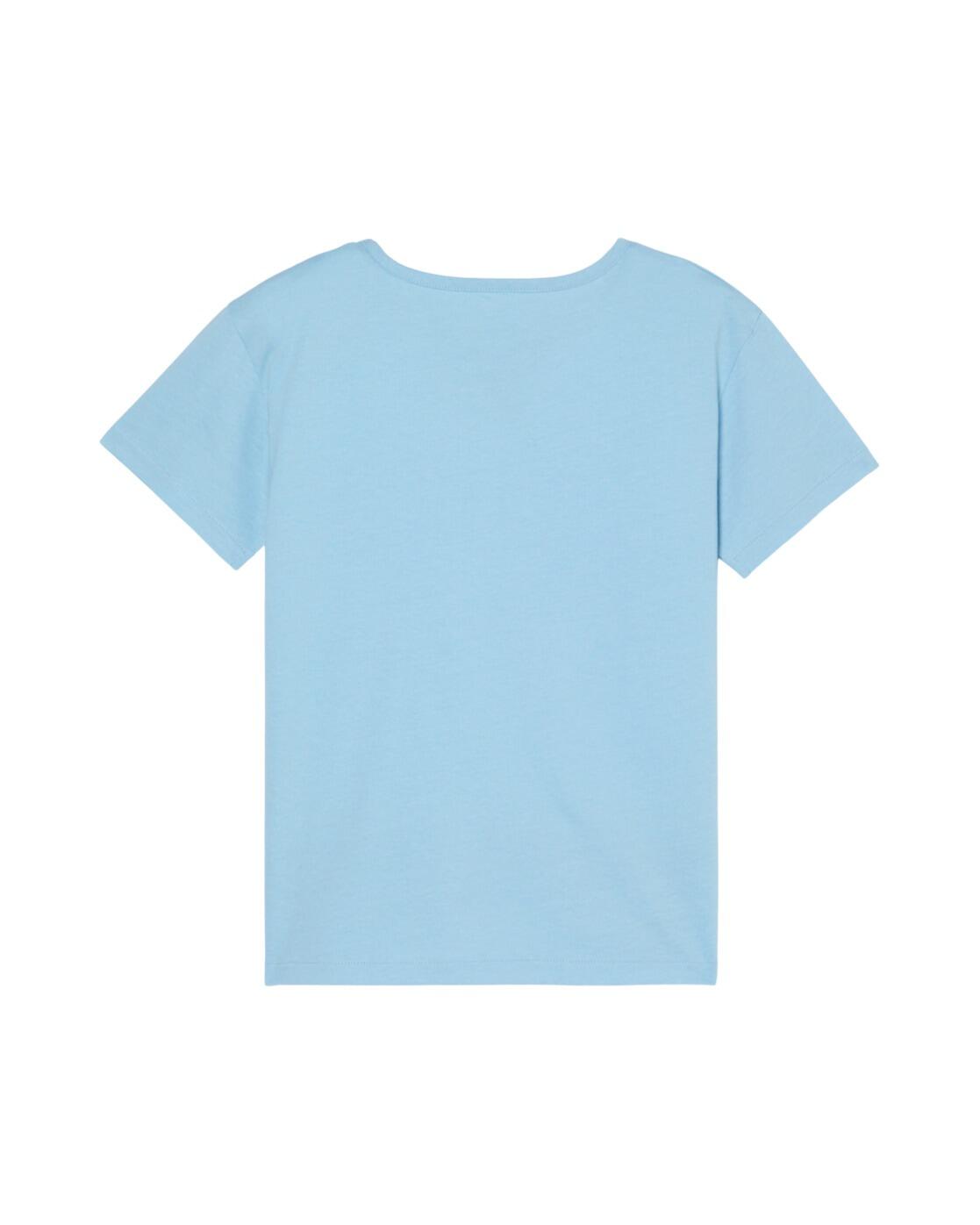T-Shirt manches courtes LILYREGULAR NIGHT Bleu Fille 2/4