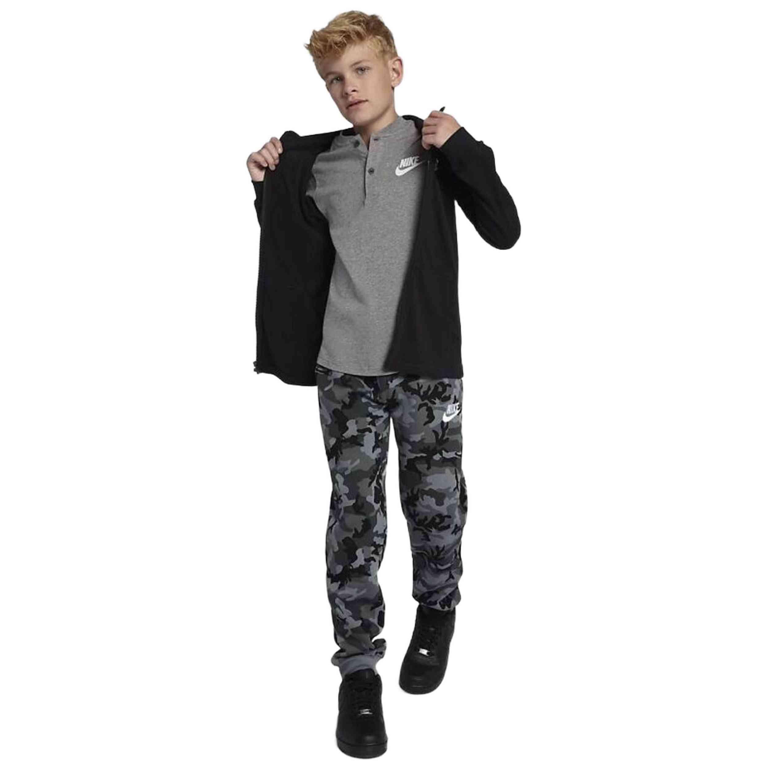 Pantaloni della tuta Nike modello AR4013-065 per ragazzi 3/3