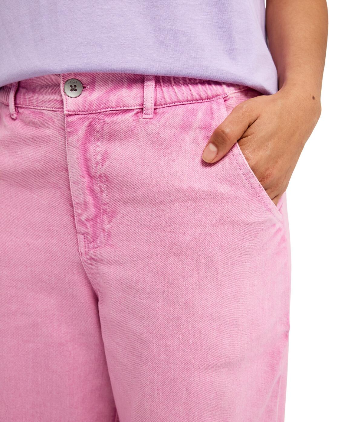 Pantalón de cintura elástica BREAK MY SOUL Rosa Mujer 4/4