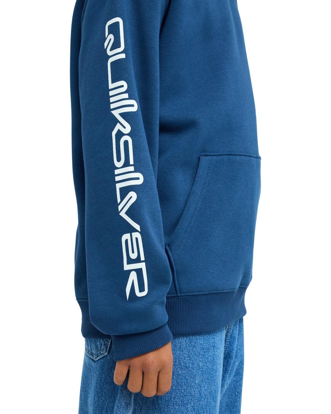 Hoodie OMNI LOGO Blau Jongens 8-16 4/4