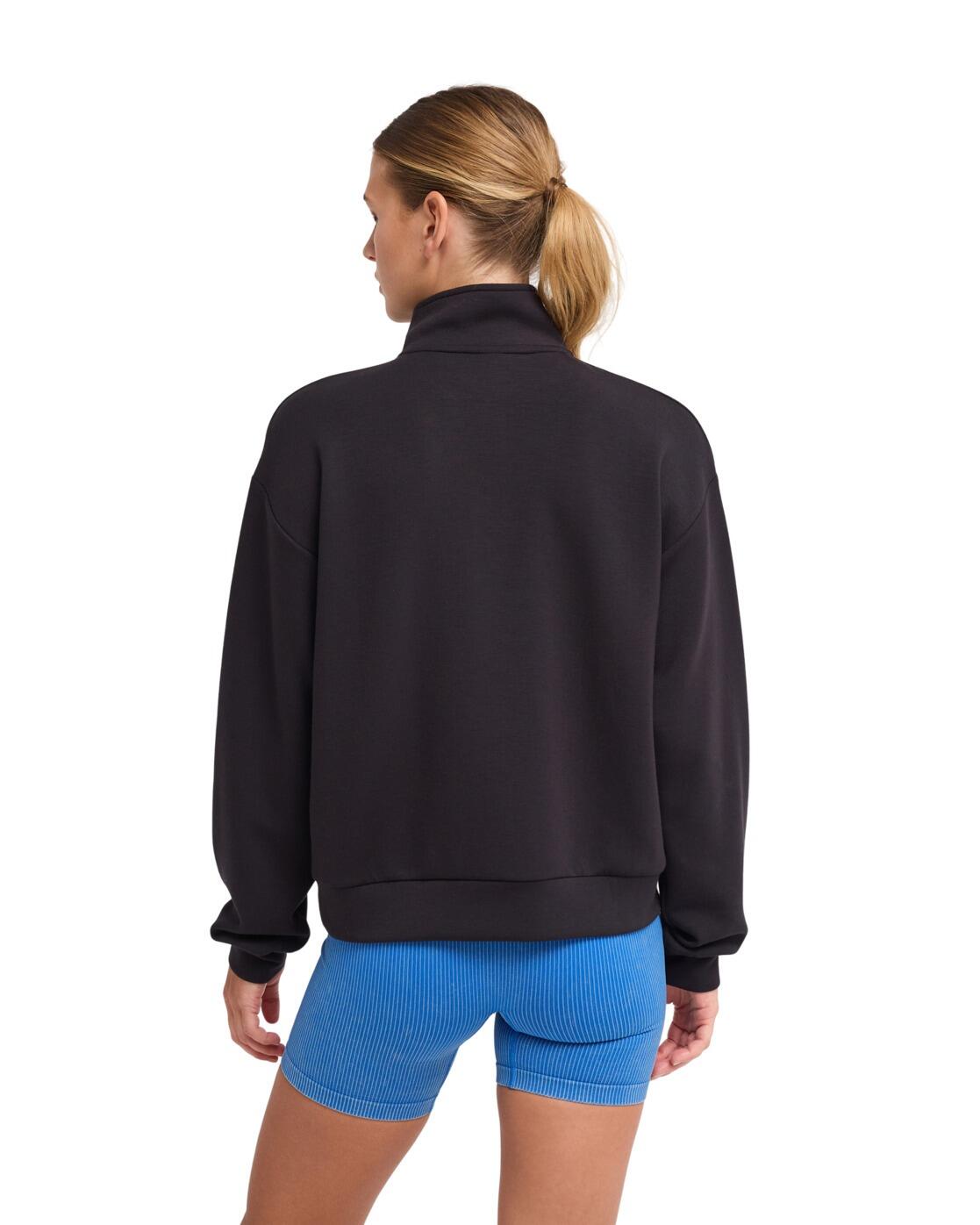 Sudadera deportiva RISE & VIBE SWEET Negro Mujer 2/4