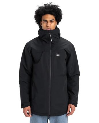 Wasserdichte Jacke OVERCAST 3K PARKA Schwarz Herren