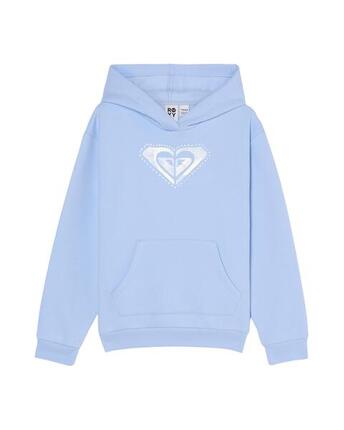 Sweat capuche SURF FEELING BRUSHED Bleu Fille