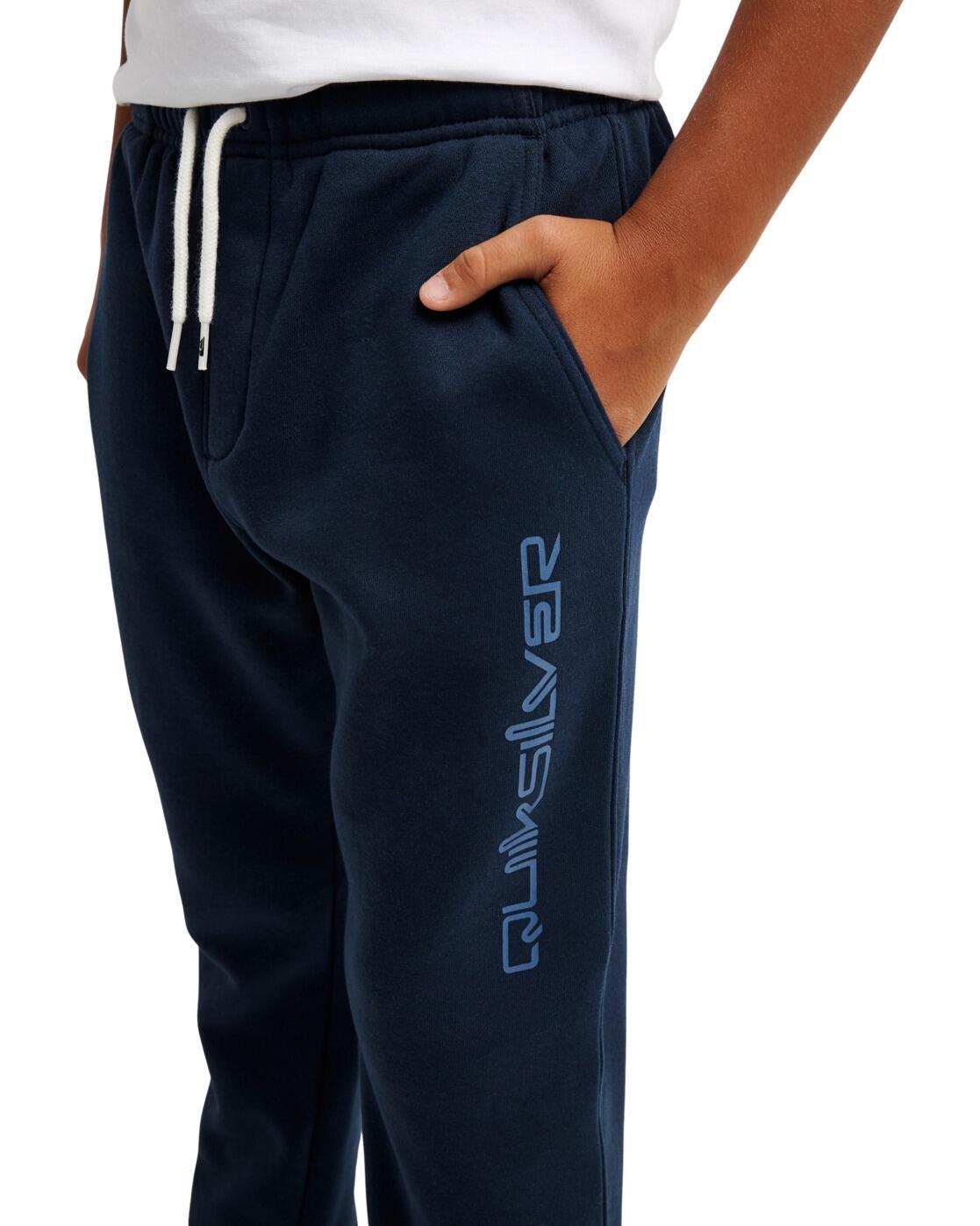 Joggingbroek SLIM Blau Jongens 8-16 4/4