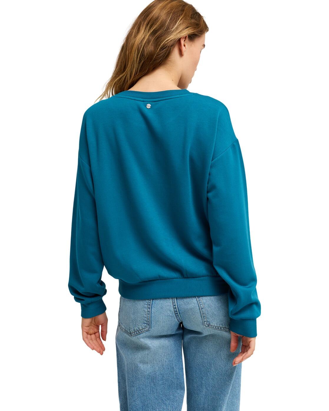 Sweat doux et confortable SURFING BY MOONLIGHT Bleu Femme 2/4
