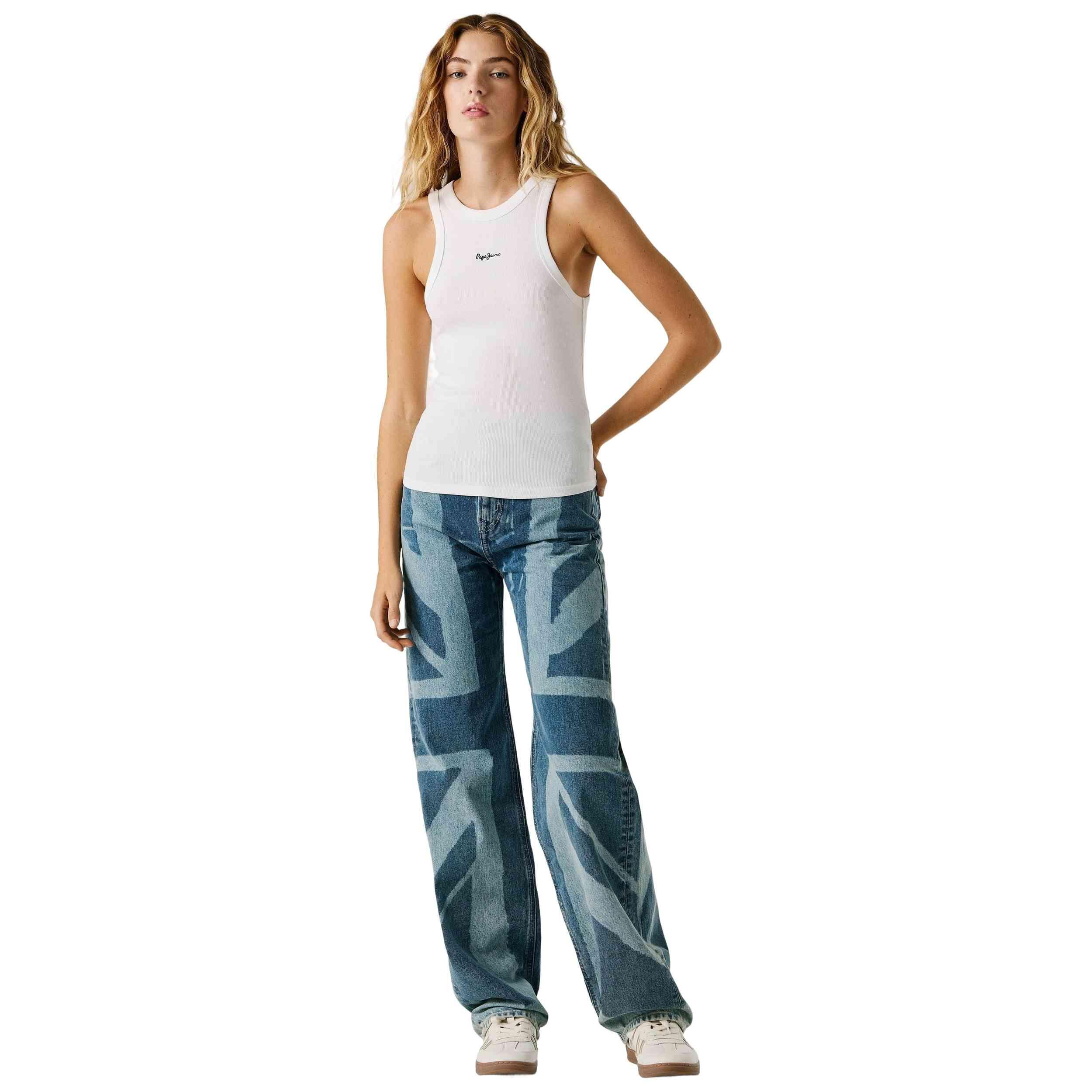 Camiseta de tirantes Pepe jeans modelo Marian para mujer 2/5