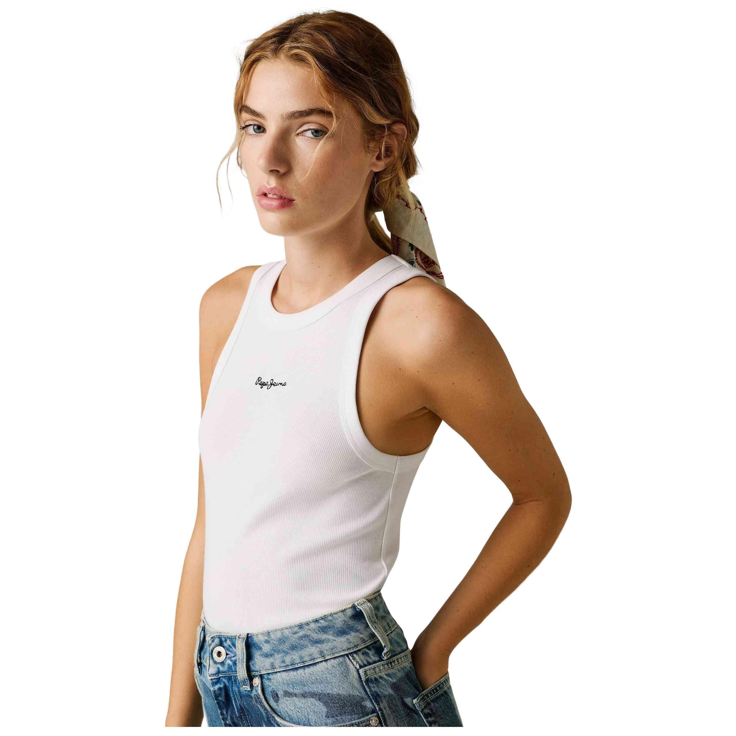 Camiseta de tirantes Pepe jeans modelo Marian para mujer 5/5
