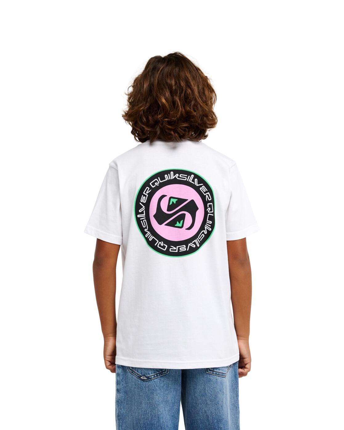 Camiseta de manga corta EV DUALITY Blanco Niño 2/4