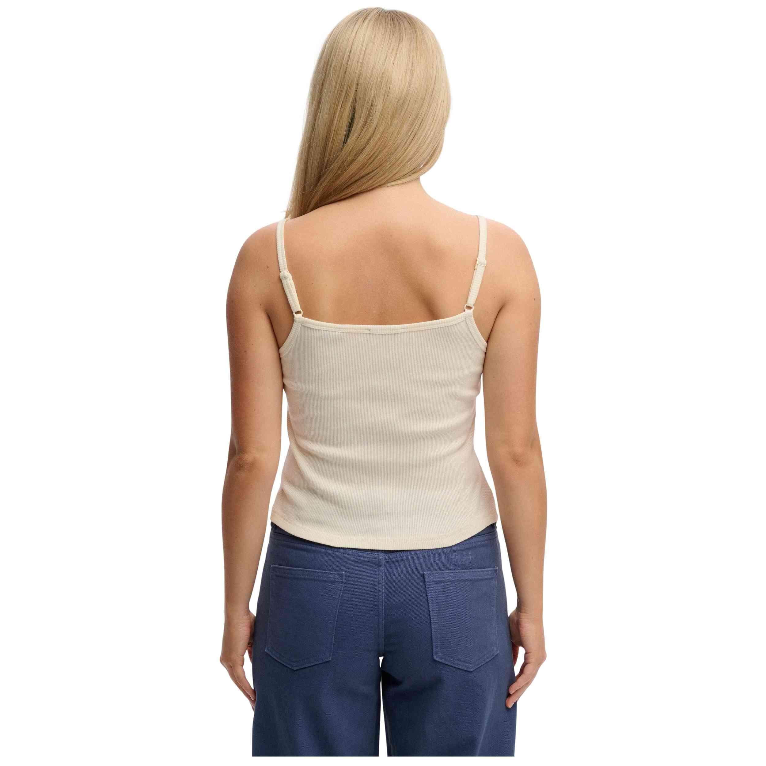 Camiseta de tirantes Superdry modelo ATHLETIC EMBROIDER BUTTON CAMI para mujer 3/5