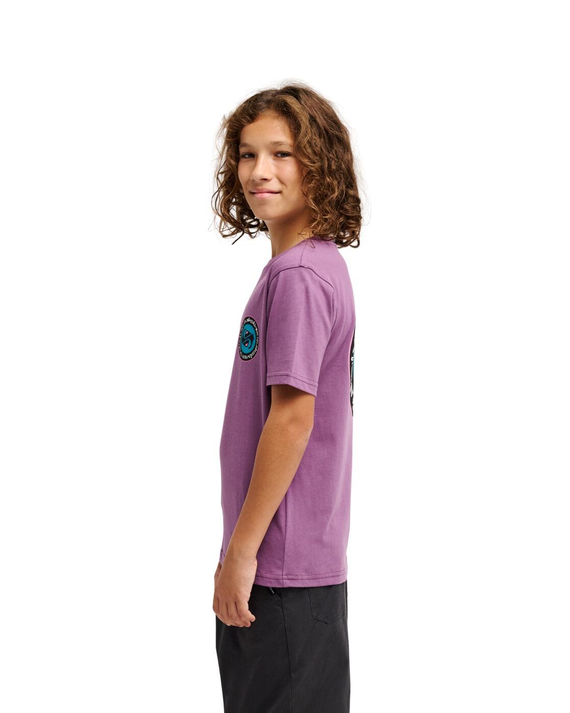 Camiseta de manga corta EV DUALITY Morado Niño 2/4