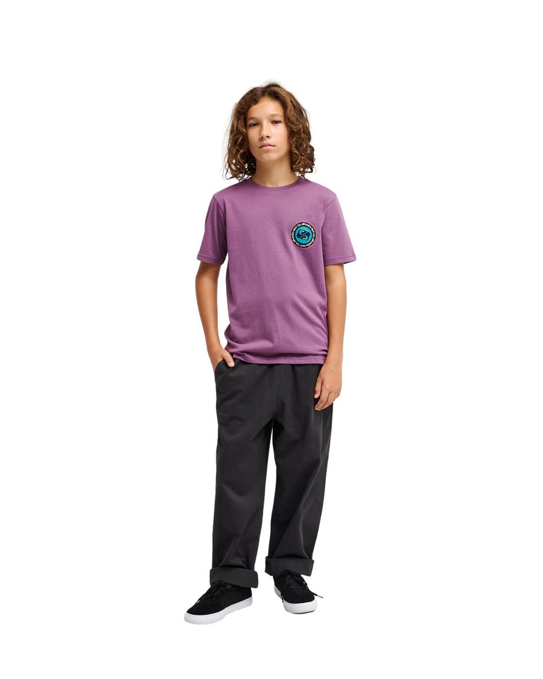 Camiseta de manga corta EV DUALITY Morado Niño 4/4