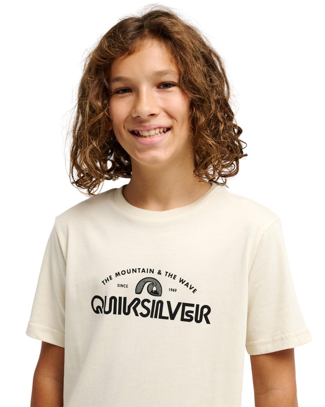 Camiseta de manga corta EV VISTA LOGO Beige Niño 4/4