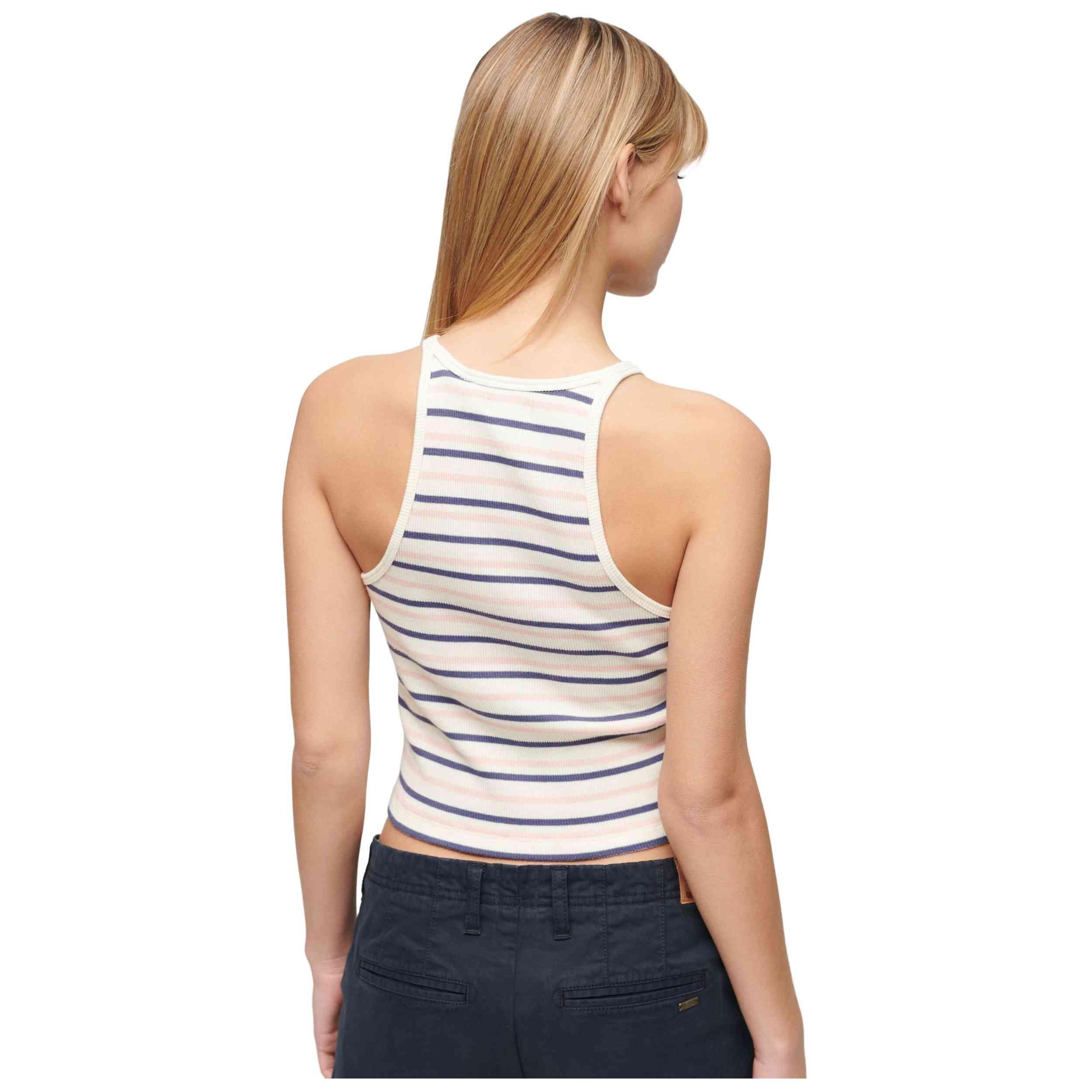 Camiseta regata Superdry modelo W6011889A-2IU para mulheres 3/5