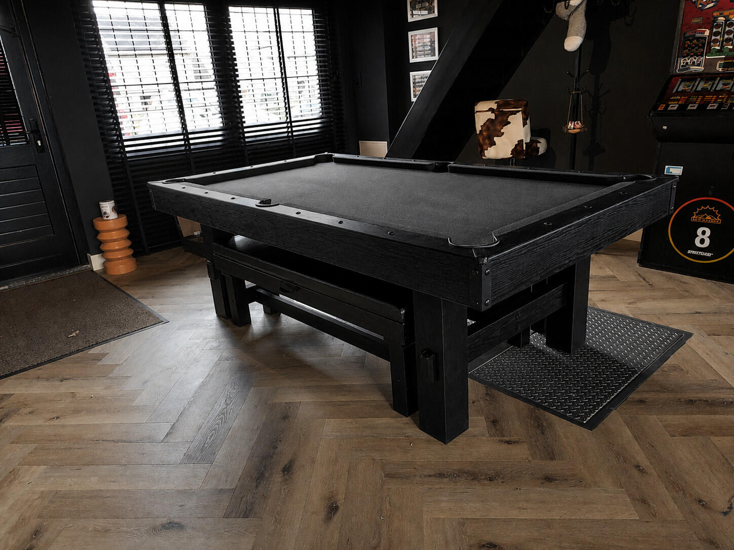 John West Pool Billardtisch Dining Pro 8ft Komplettpaket 6/7