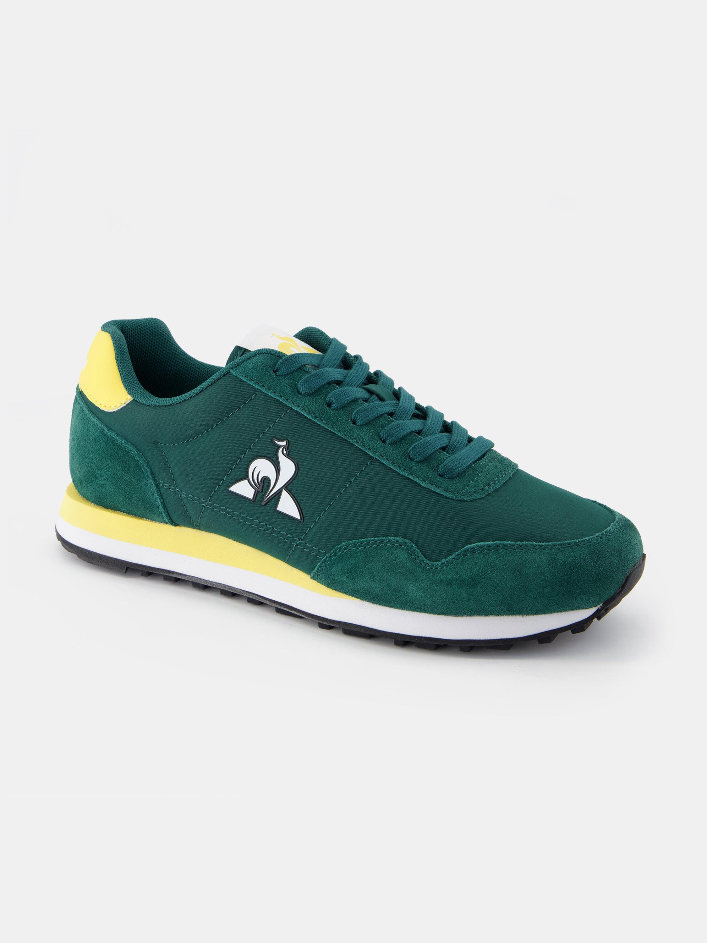Sneakers rétro-running avec détails suede Astra 3/4