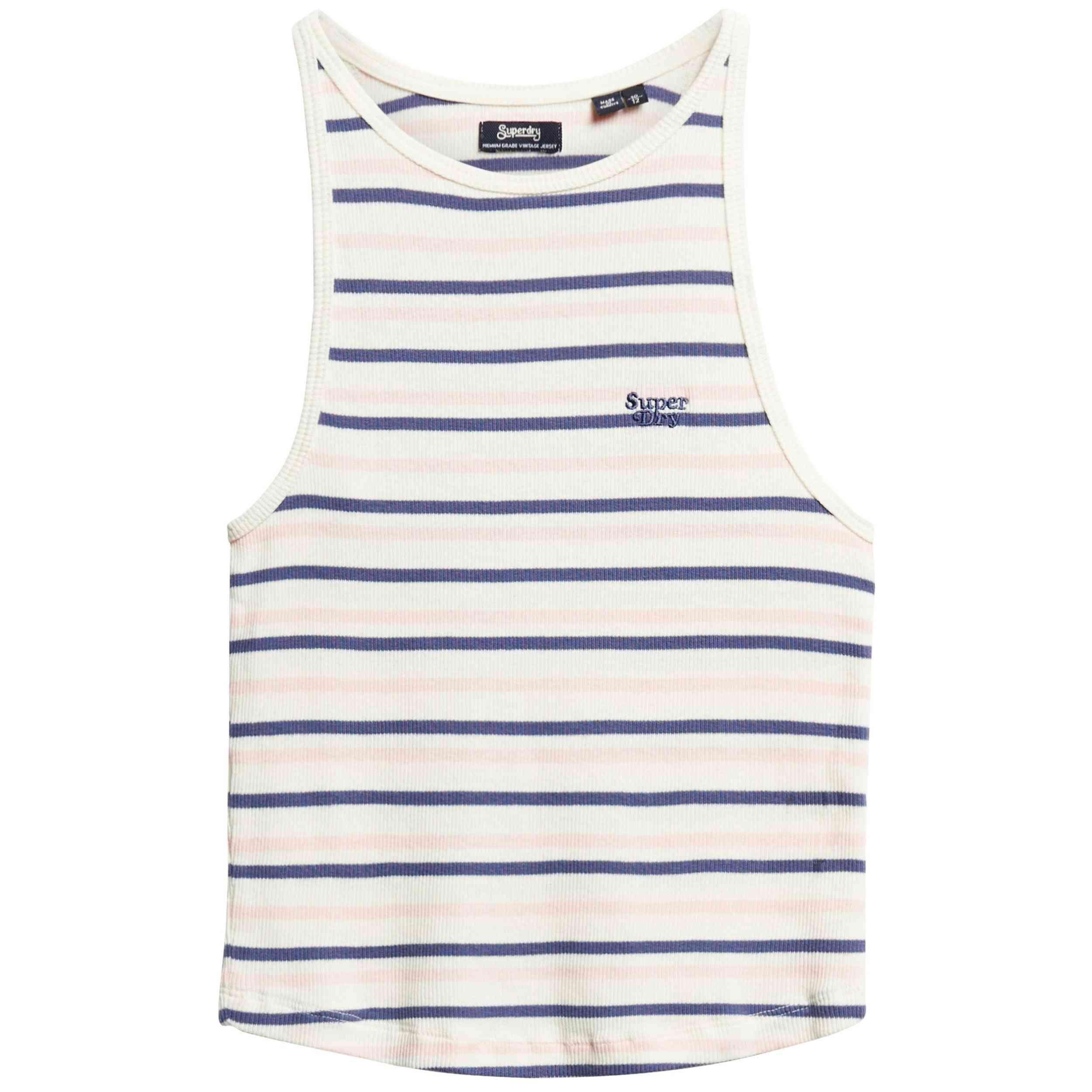 Camiseta regata Superdry modelo W6011889A-2IU para mulheres 4/5