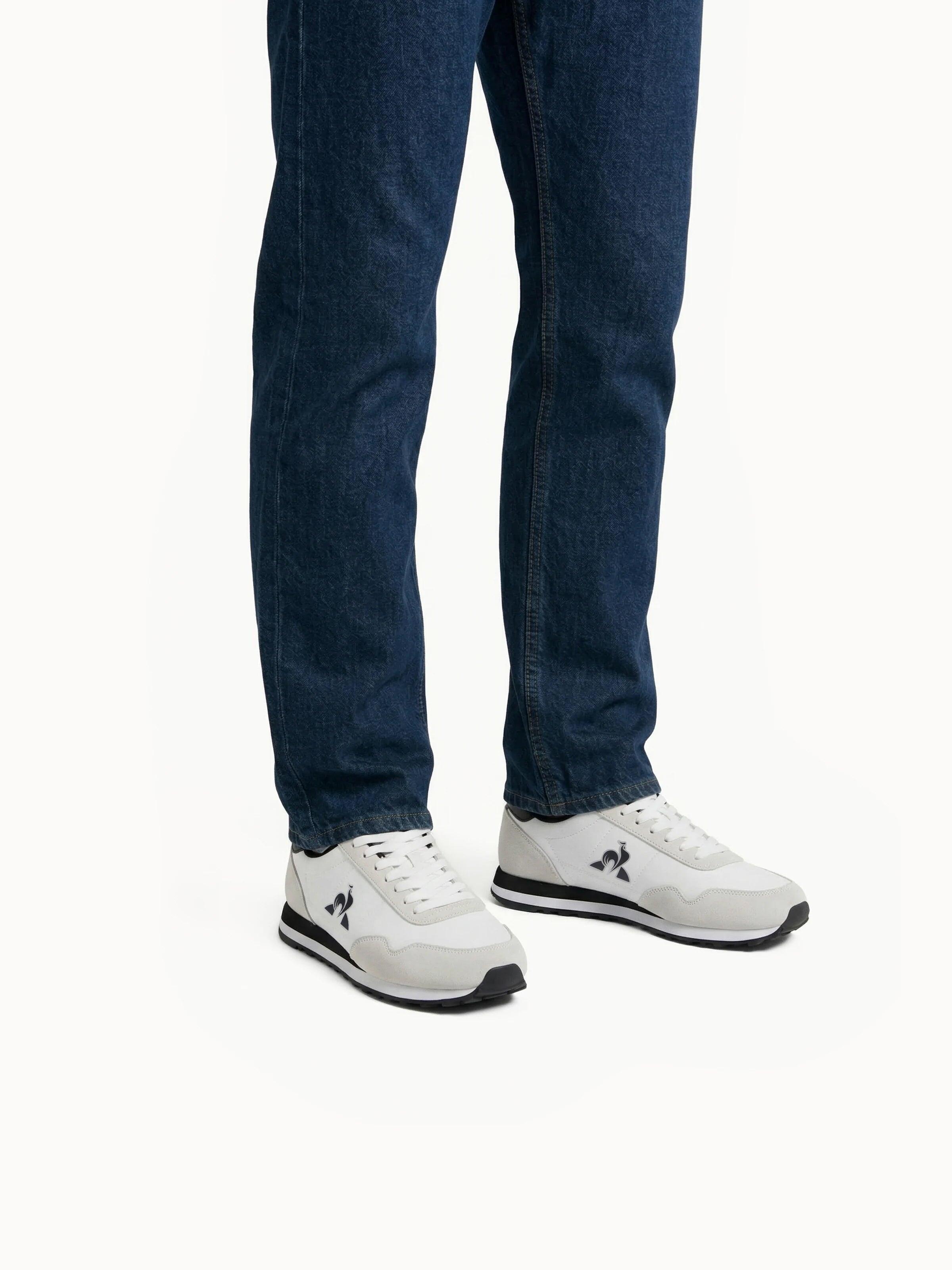 Sneakers retro-running en textile et suede Astra 2/5