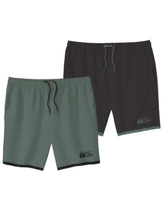 Lot de 2 Shorts Microfibre Sport
