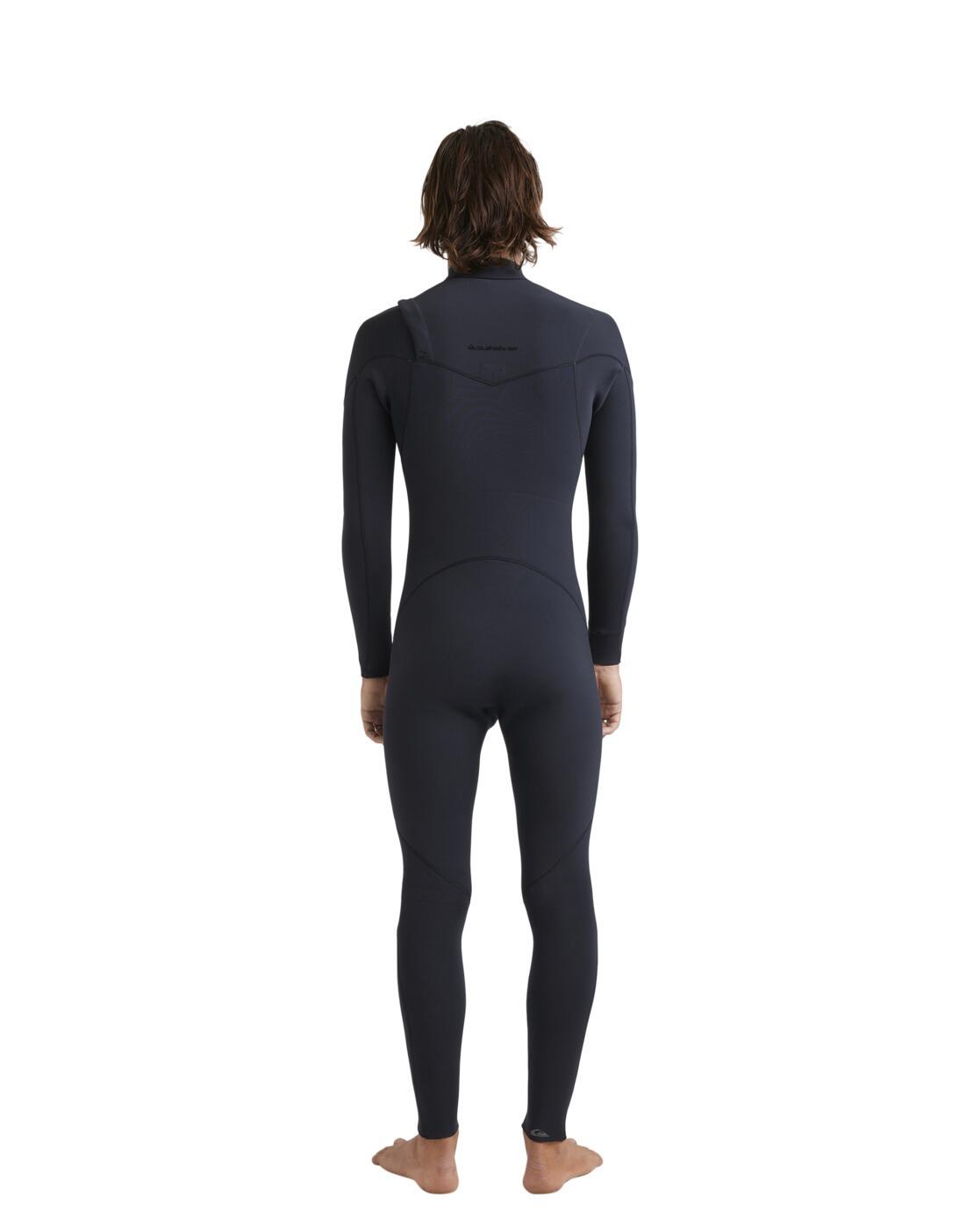 Traje de surf con cremallera en el pecho EVERYDAY SESSIONS 5/4/3MM Negro Hombre 2/4