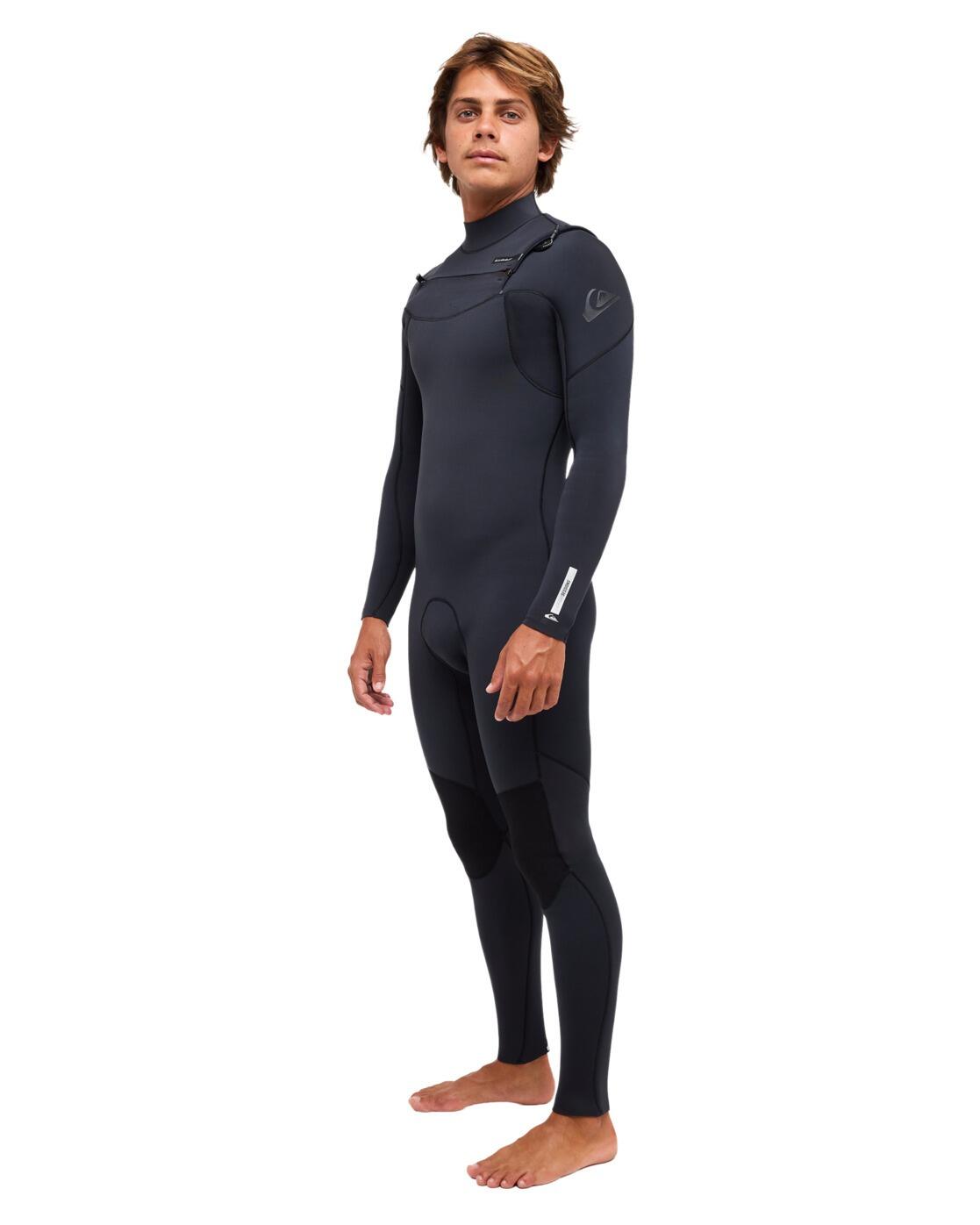 Traje de surf con cremallera en el pecho EVERYDAY SESSIONS 5/4/3MM Negro Hombre 4/4