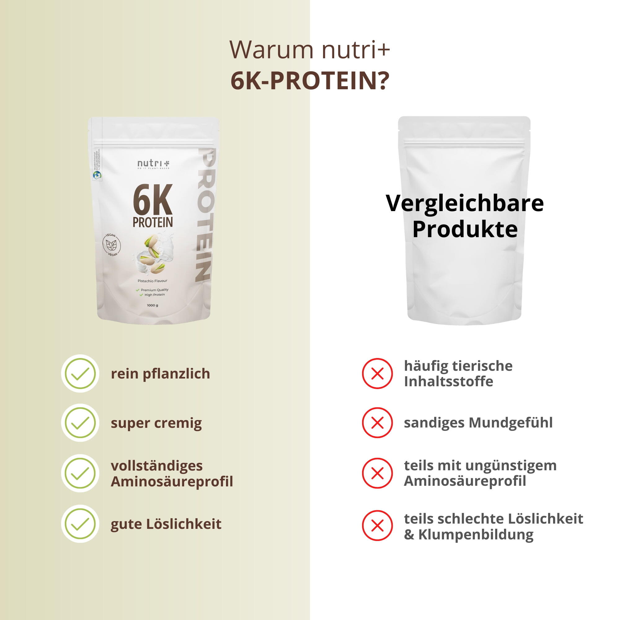 Proteína en polvo 6K 1000 g - Pistacho 5/5