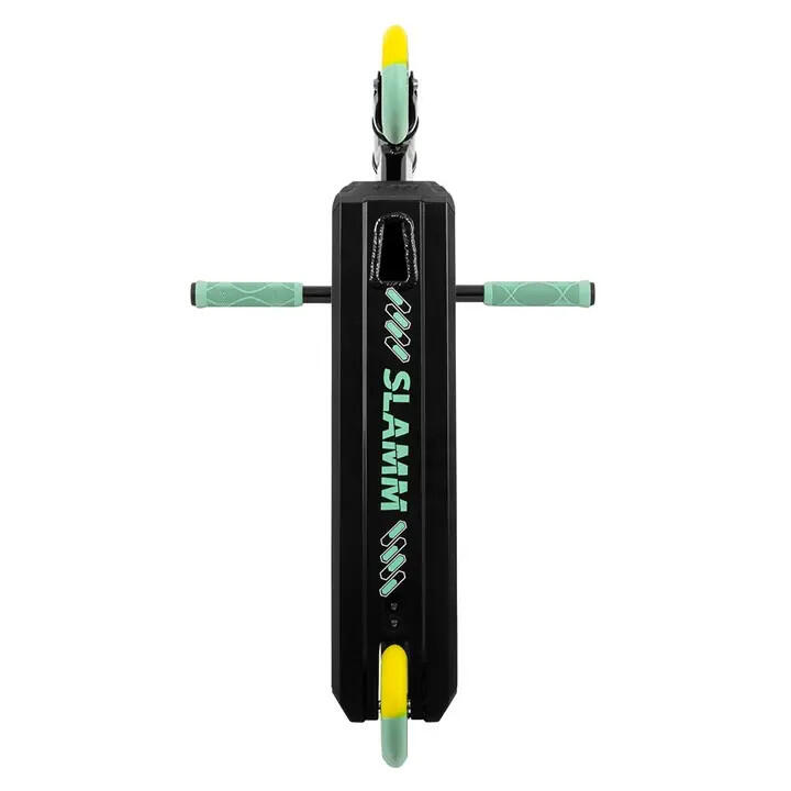 Slamm Classic Mini Pro Stuntstep Black/Green 4/4
