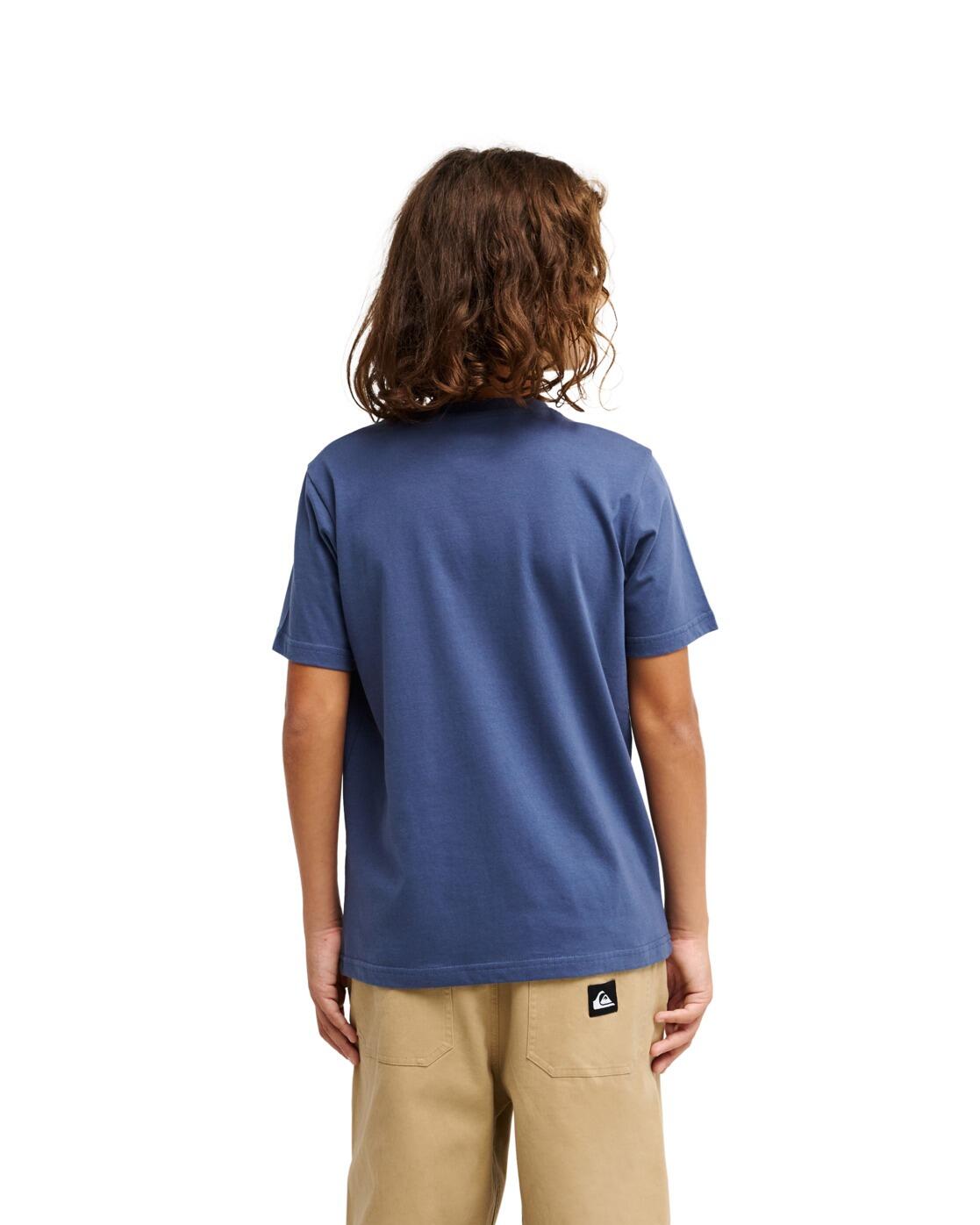 Camiseta de manga corta EV COMP LOGO Azul Niño 2/4