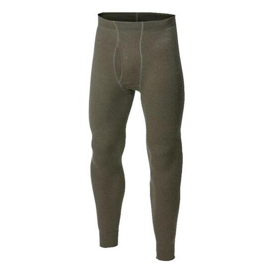 Woolpower Merino Base Layer Long Johns 200 - mit Fliege - Tannengrün