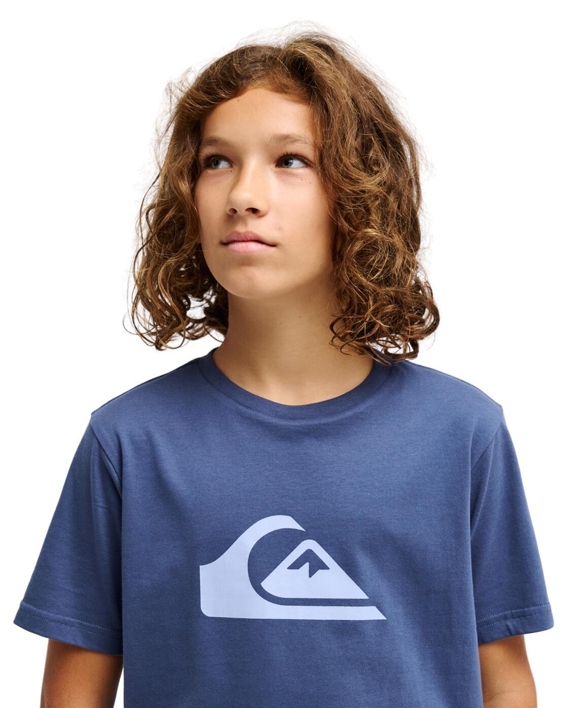 Camiseta de manga corta EV COMP LOGO Azul Niño 4/4