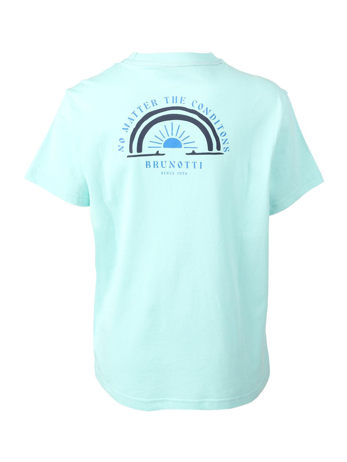 Archi Jongens T-shirt Mode Casual stijl Regular Fit Aruba Blue 3/6
