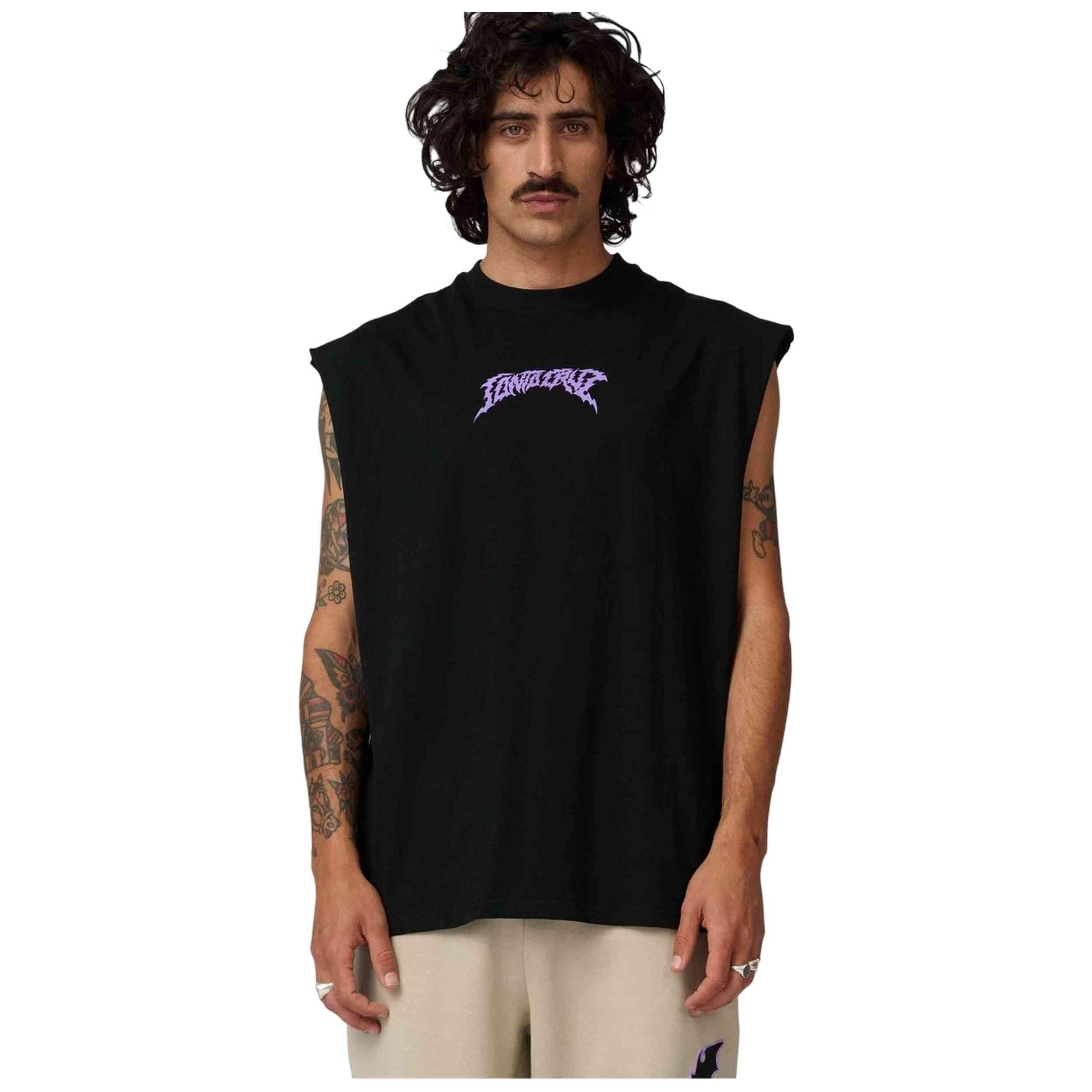 Tanktop Santa cruz model Out Of Time Tank voor unisex 3/4