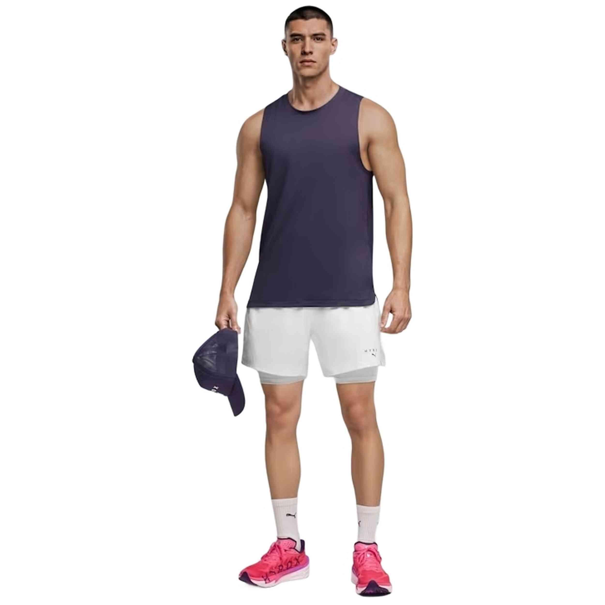 Camiseta regata Puma modelo M PUMA X HYROX CLOUD para homem 3/5