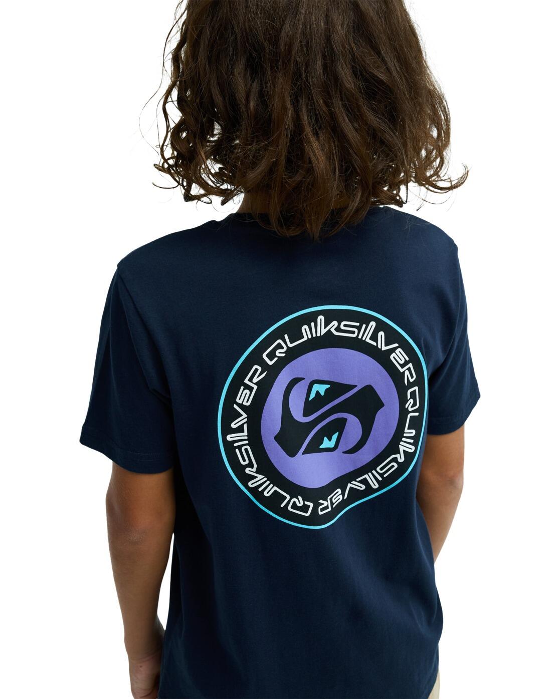 Camiseta de manga corta EV DUALITY Azul Niño 4/4