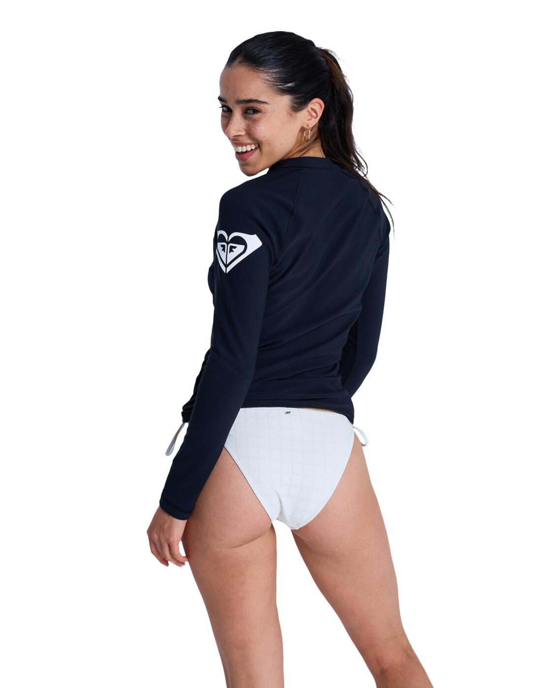 Langärmliger Rashguard ESSENTIALS HEATER Schwarz Dames 2/4