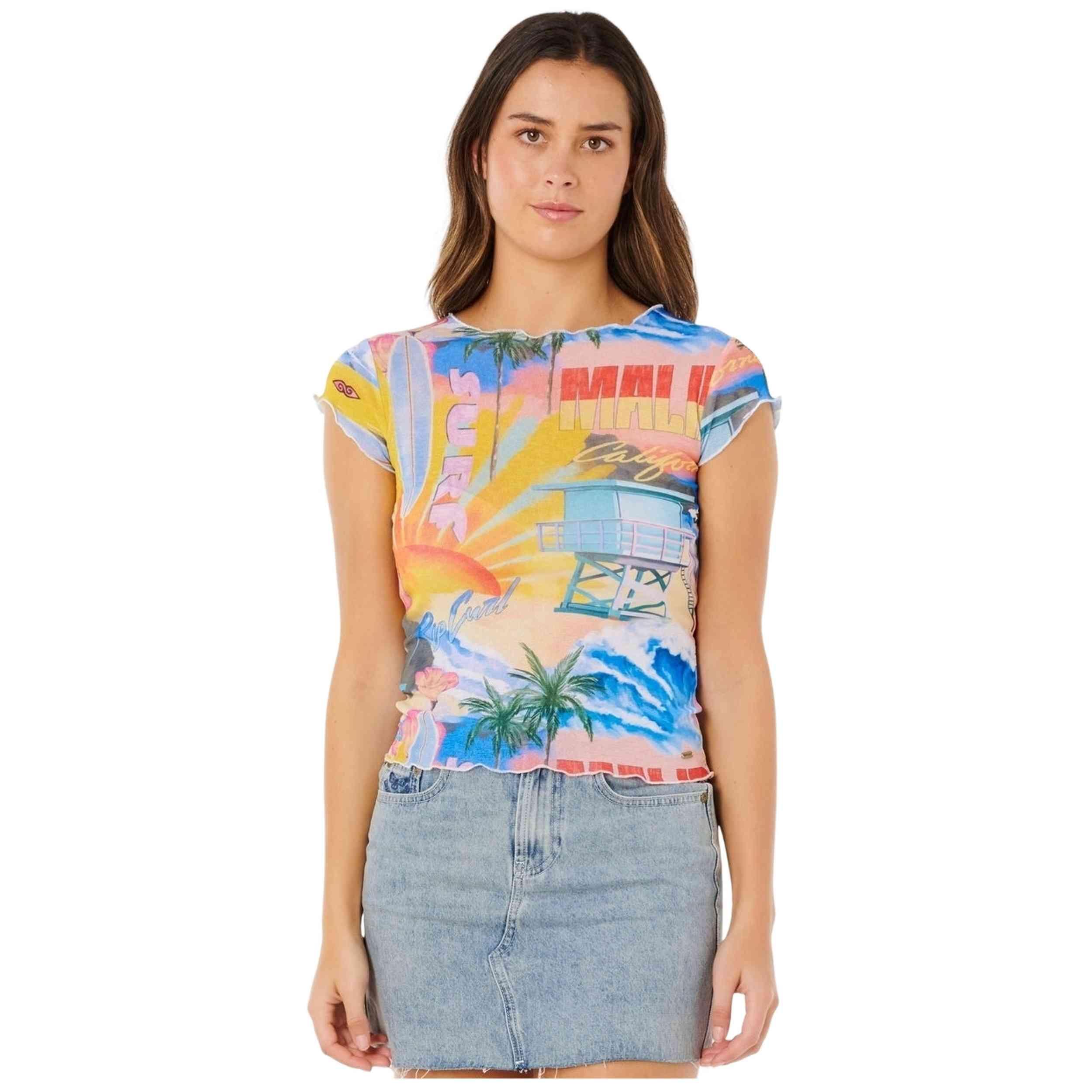 Canottiera Rip curl modello 0NDWTE_8817 per donne 4/5