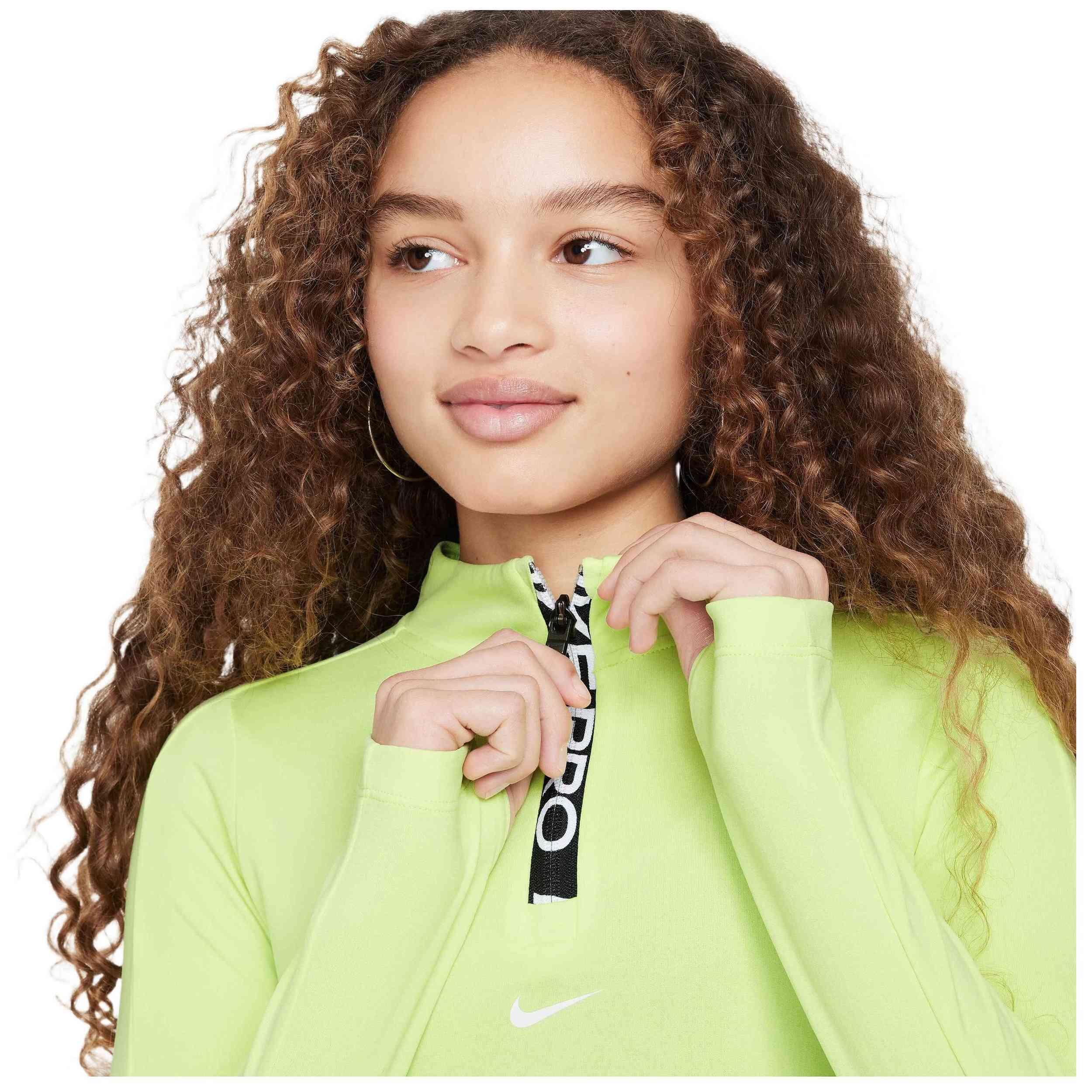 T-shirt à manches longues Nike modèle FN9025-736 pour filles 3/5