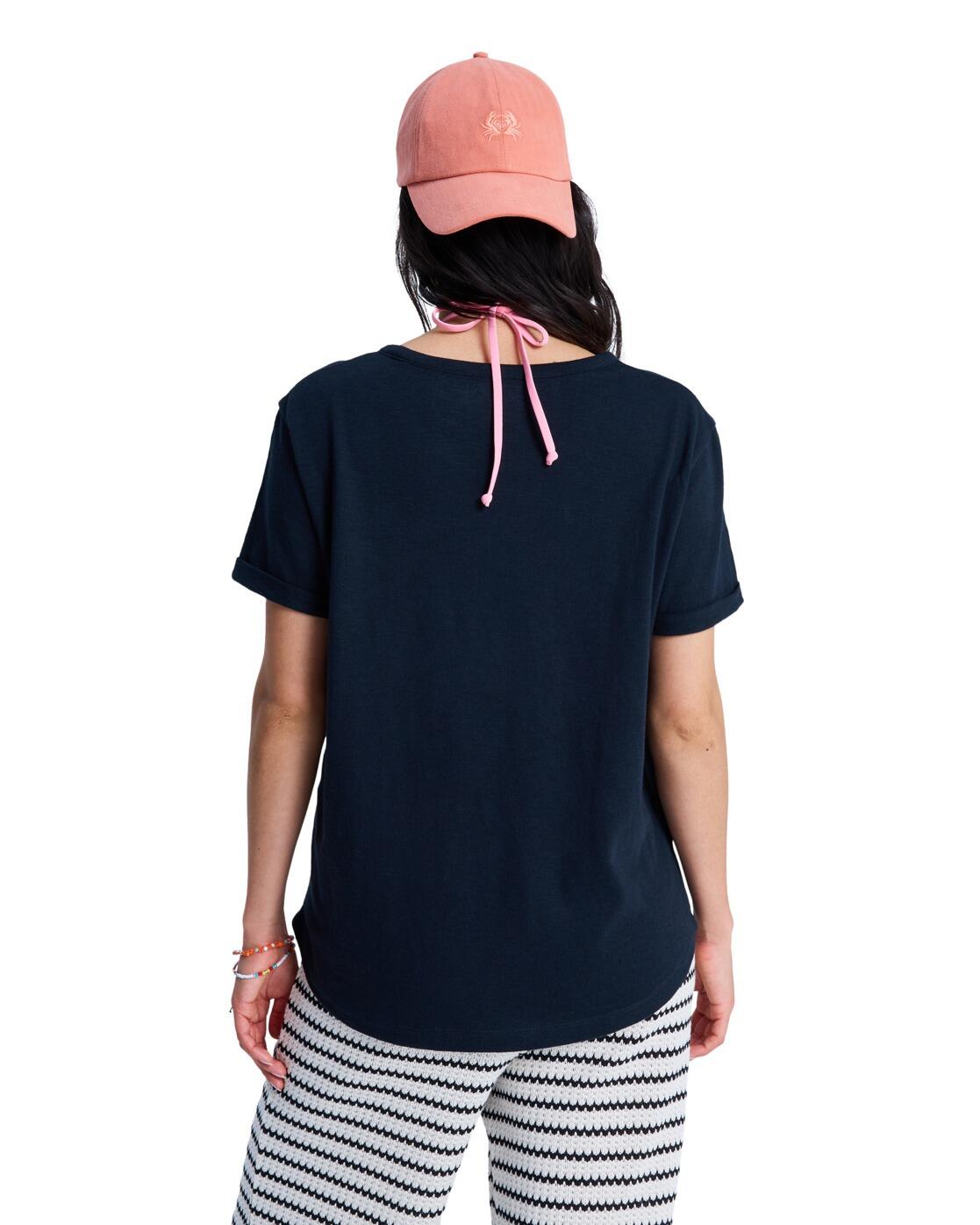 T-shirt à manches courtes OCEANWAVE REGULAR EMBY Noir Femme 2/4