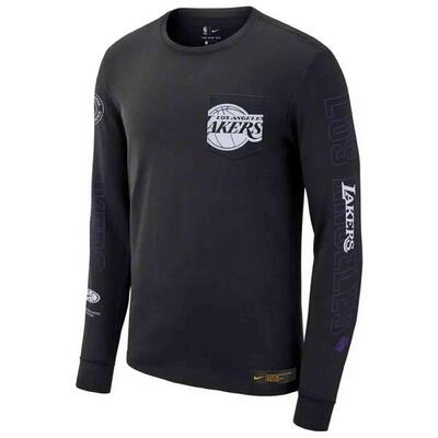 T-shirt met lange mouwen nike model bv8996-010 voor mannen