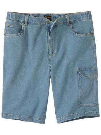 Bermuda Cargo Denim Stretch