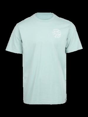 Sidley heren t-shirt mode regular fit crewneck mist