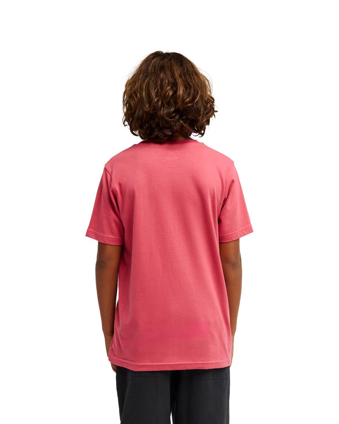 Camiseta de manga corta EV COMP LOGO Rosa Niño 2/4