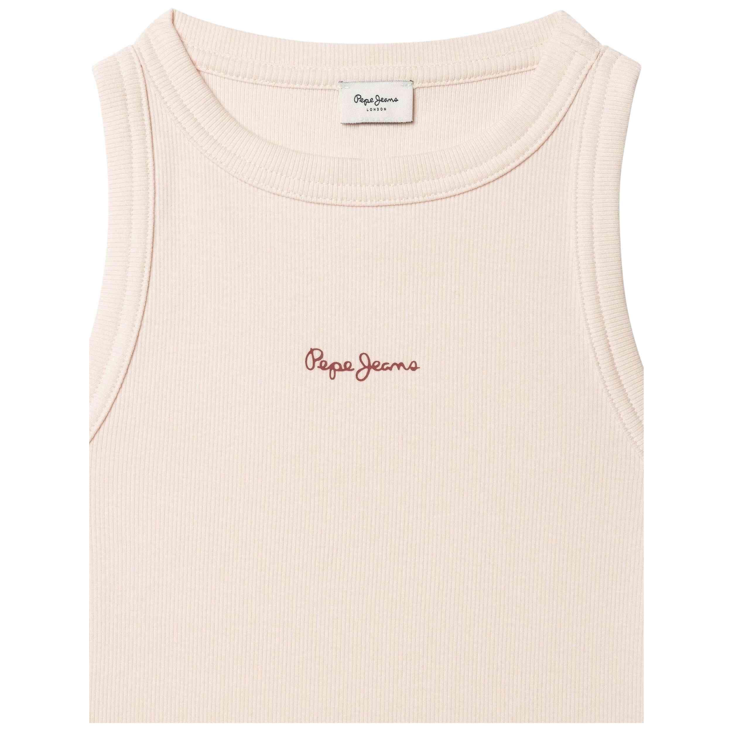 Camiseta de tirantes Pepe jeans modelo Giselle para niñas 3/4