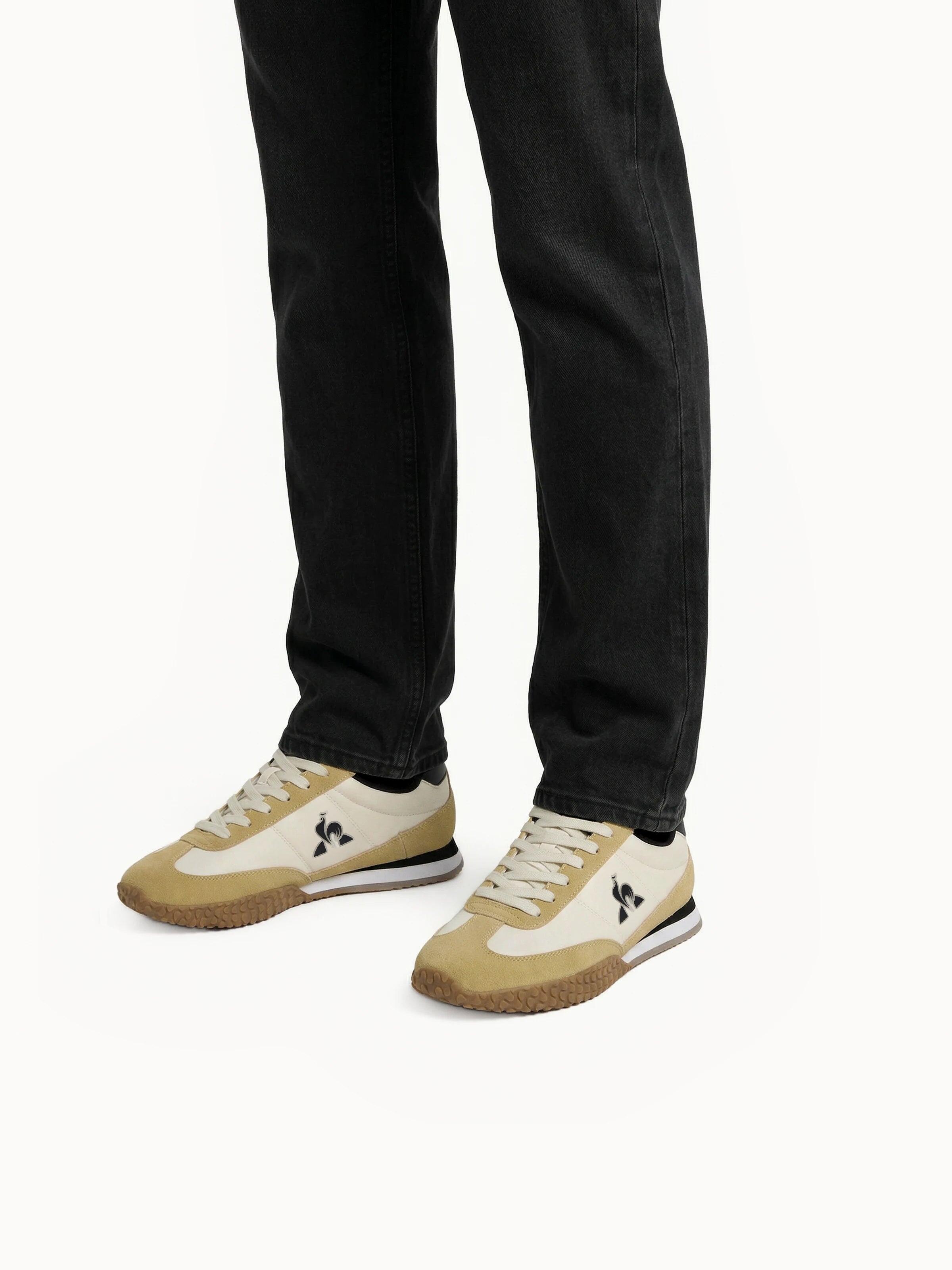 Sneakers retro-running en textile et suede Veloce 2/5