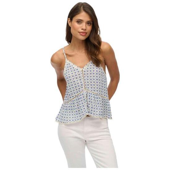 Debardeur Superdry modèle VINTAGE LADDER TRIM CAMI pour femmes