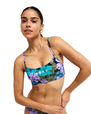 Bralette-bikinioberteil roxy active bralette lila dames