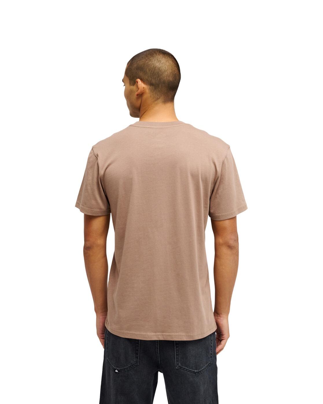 Camiseta de manga corta EV MINI LOGO Marrón Hombre 2/4